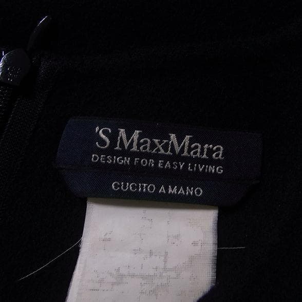 エスマックスマーラ 'S Max Mara ダブルフェイ スリバー ワンピース