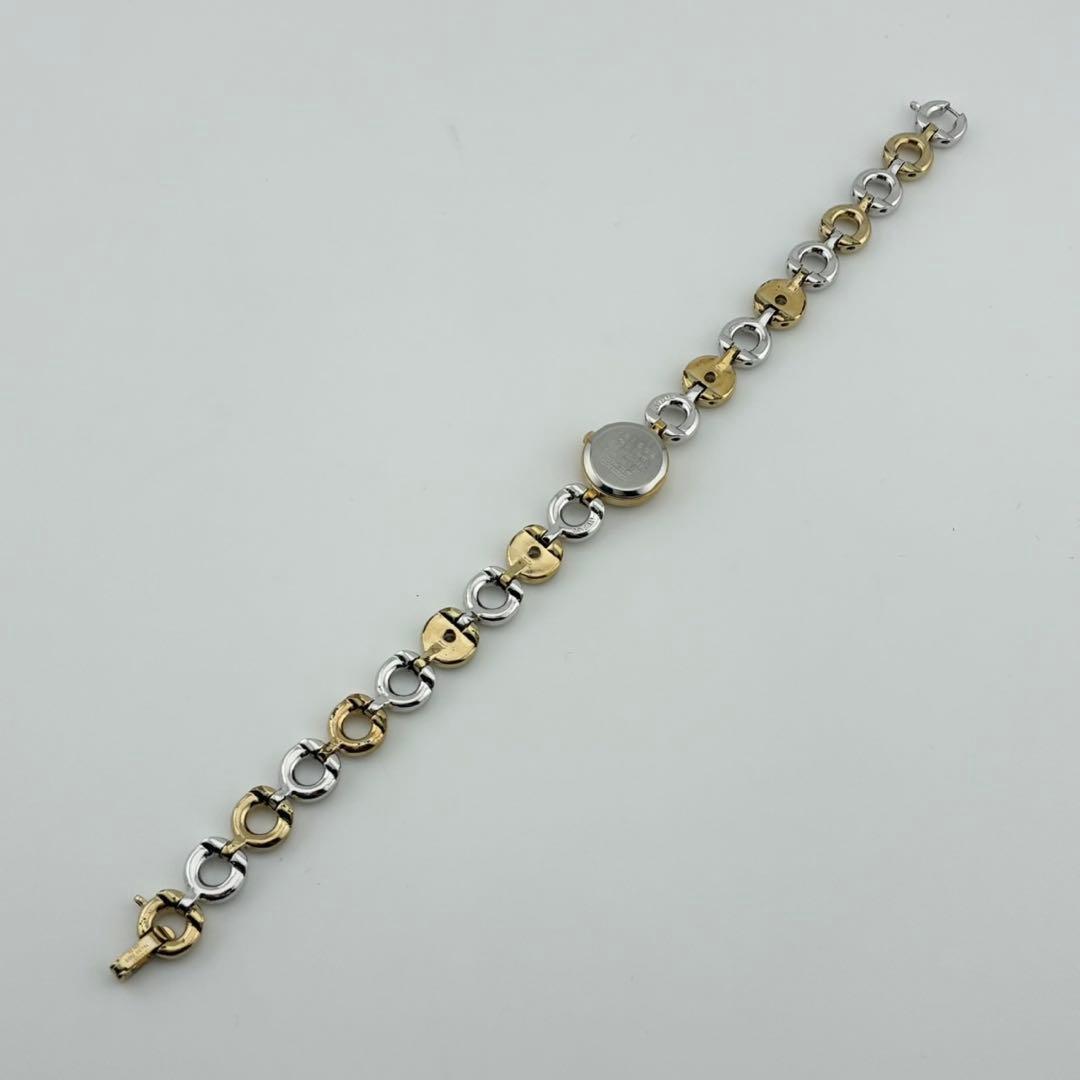 【希少/電池交換済】SEIKO　腕時計　コンビ　4p セイコー　ゴールド