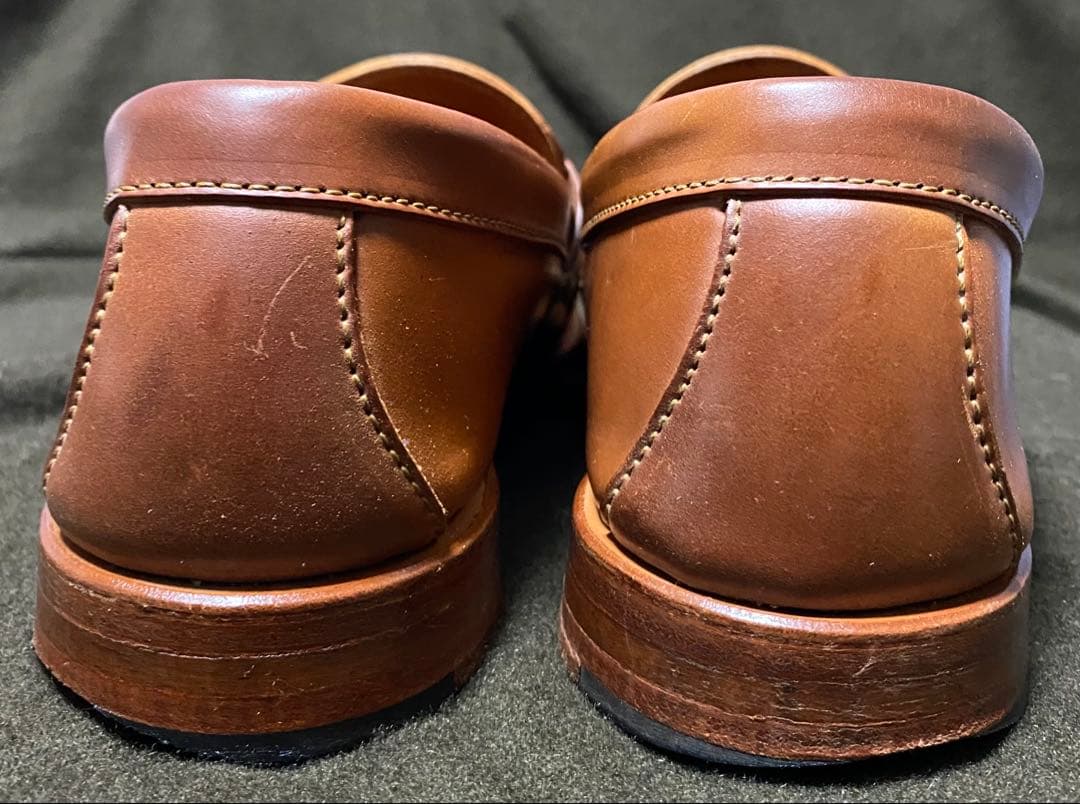 Rancourt & Coランコート ホーウィンウィスキーコードバン ローファー