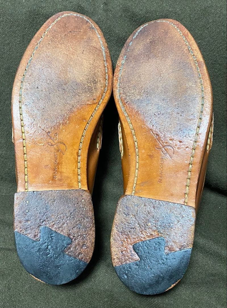 Rancourt & Coランコート ホーウィンウィスキーコードバン ローファー