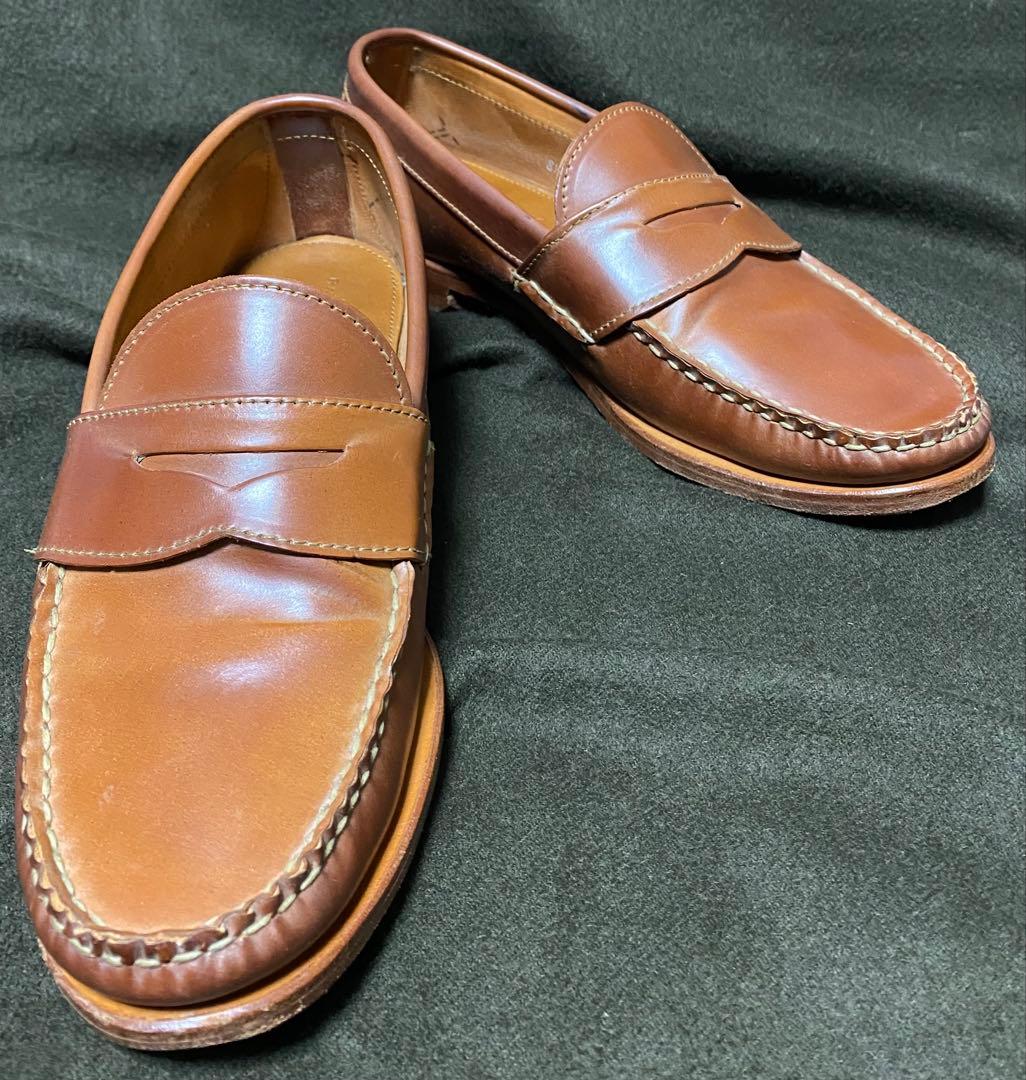 Rancourt & Coランコート ホーウィンウィスキーコードバン ローファー