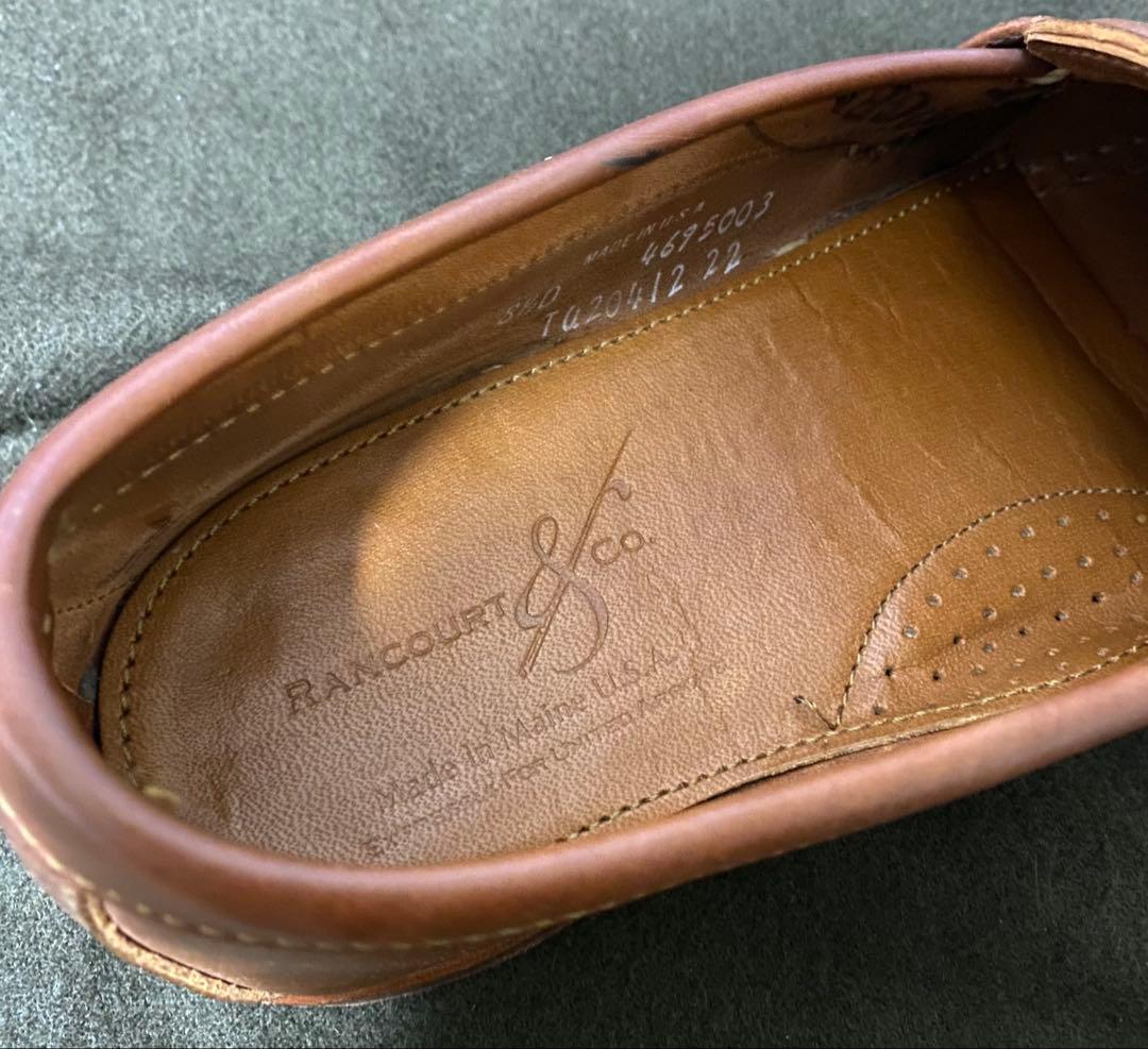 Rancourt & Coランコート ホーウィンウィスキーコードバン ローファー