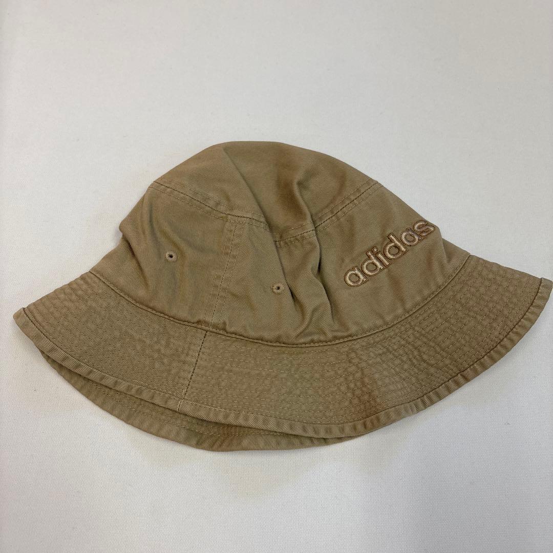 00s adidas バケットハット　ハット　ビンテージ　古着　帽子　y2k