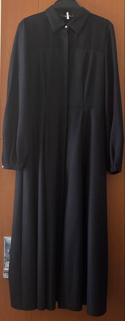 りんご様⭐︎アナイ⭐︎シアーコンビフレアワンピース