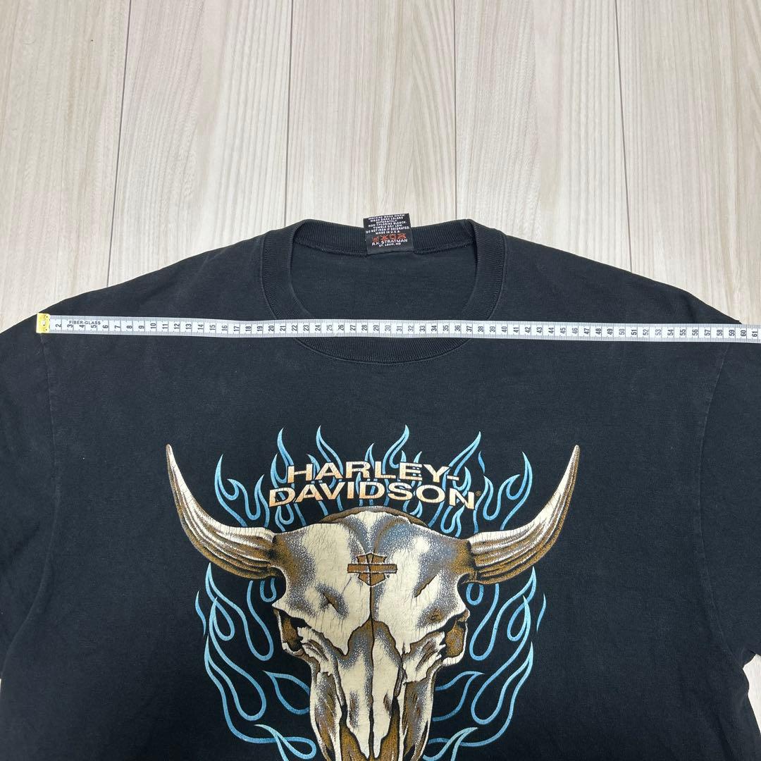 【専用】90s Harley-Davidson ブルーフレイムバッファロースカル