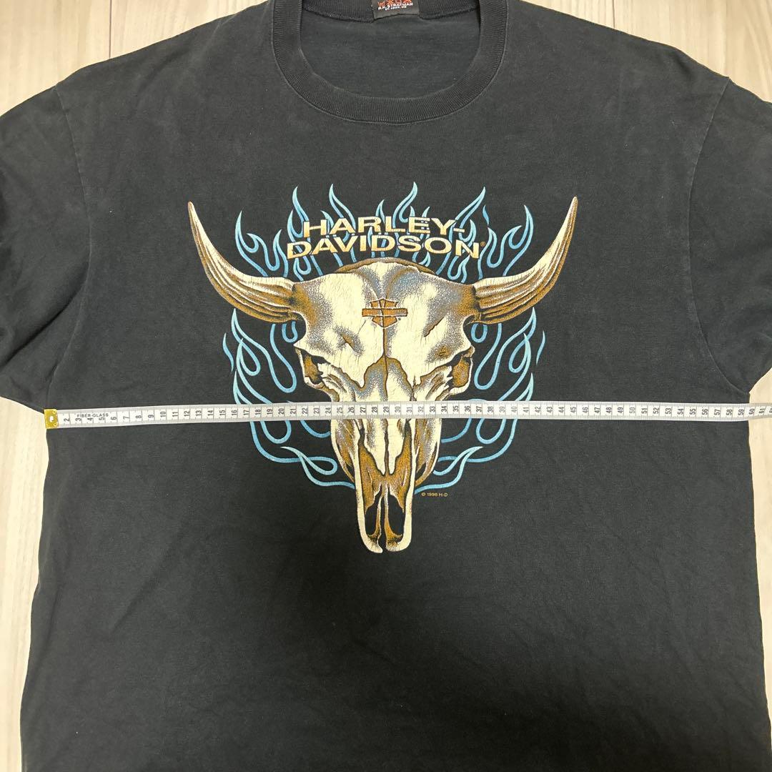 【専用】90s Harley-Davidson ブルーフレイムバッファロースカル