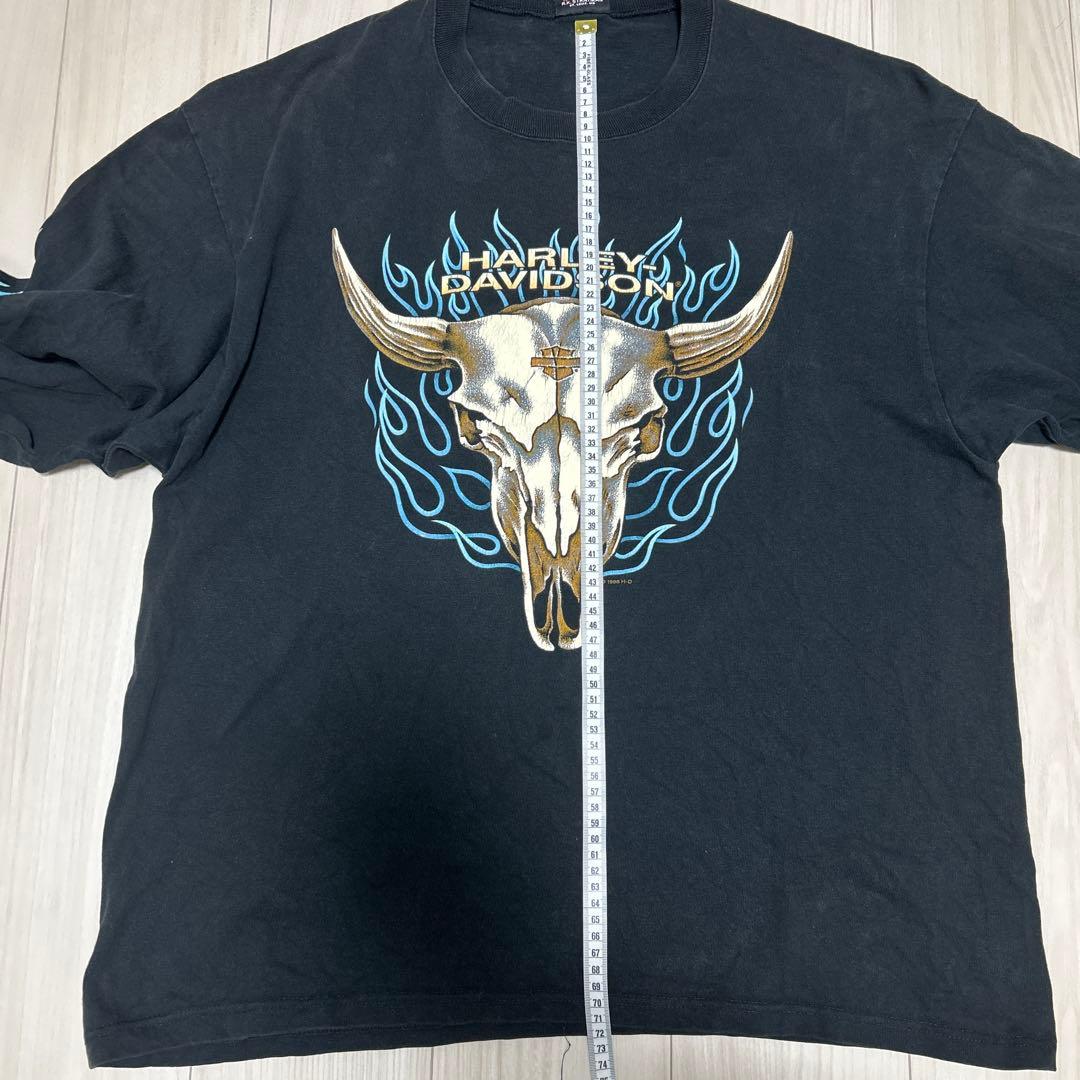 【専用】90s Harley-Davidson ブルーフレイムバッファロースカル