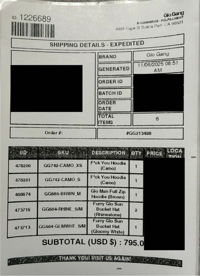 帽子 Furry Glo Sun Bucket Hat glogang