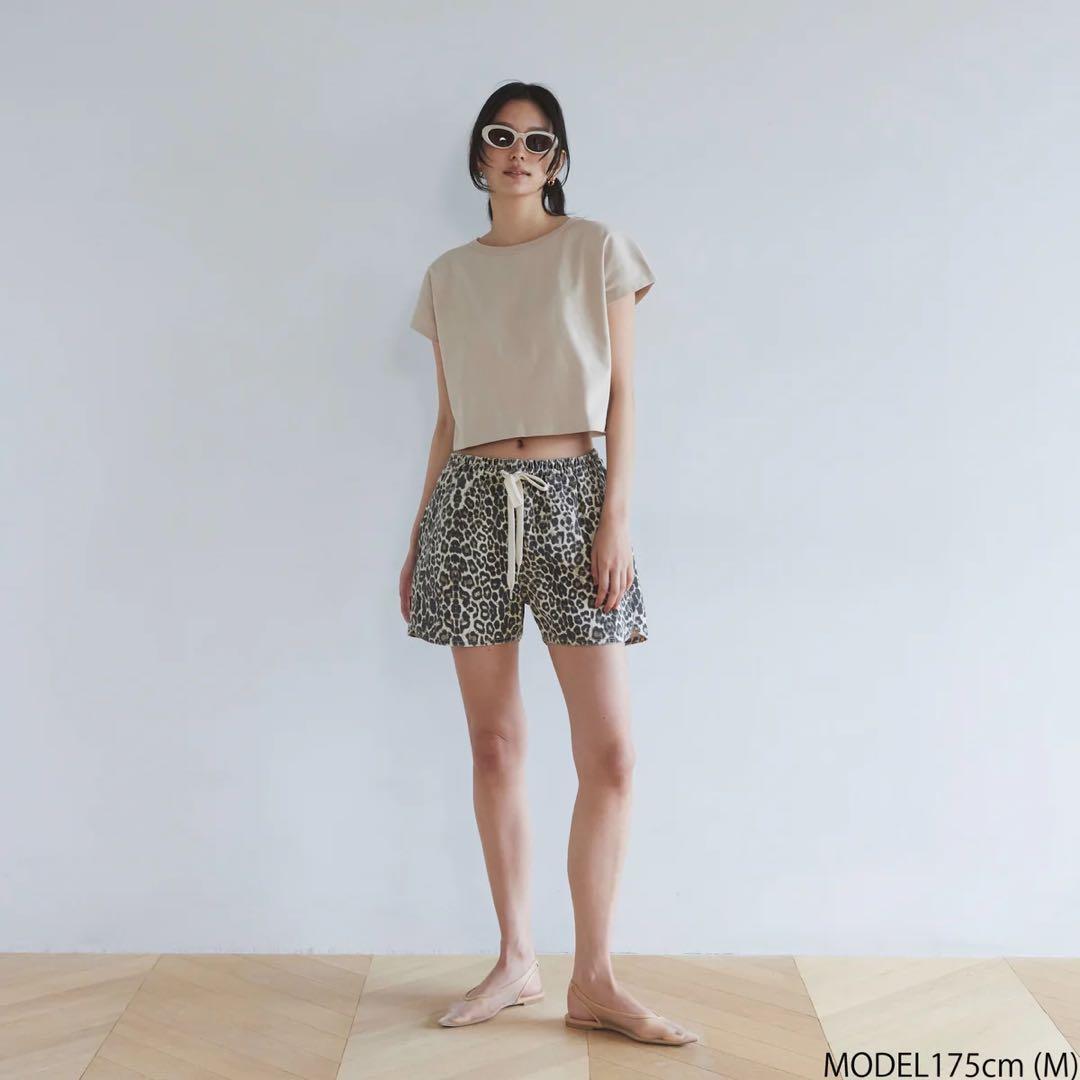 【新品未使用】シールームリンレオパード柄ショーパン