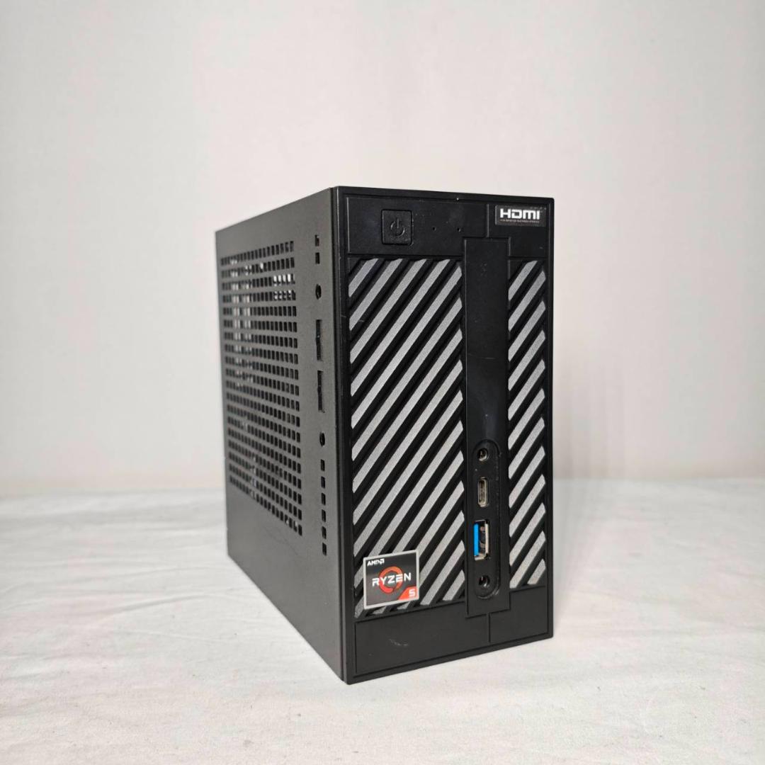 ナ*ん様 ミニPC/A300/Ryzen5/起動確認済み/ASrock/ベアボー