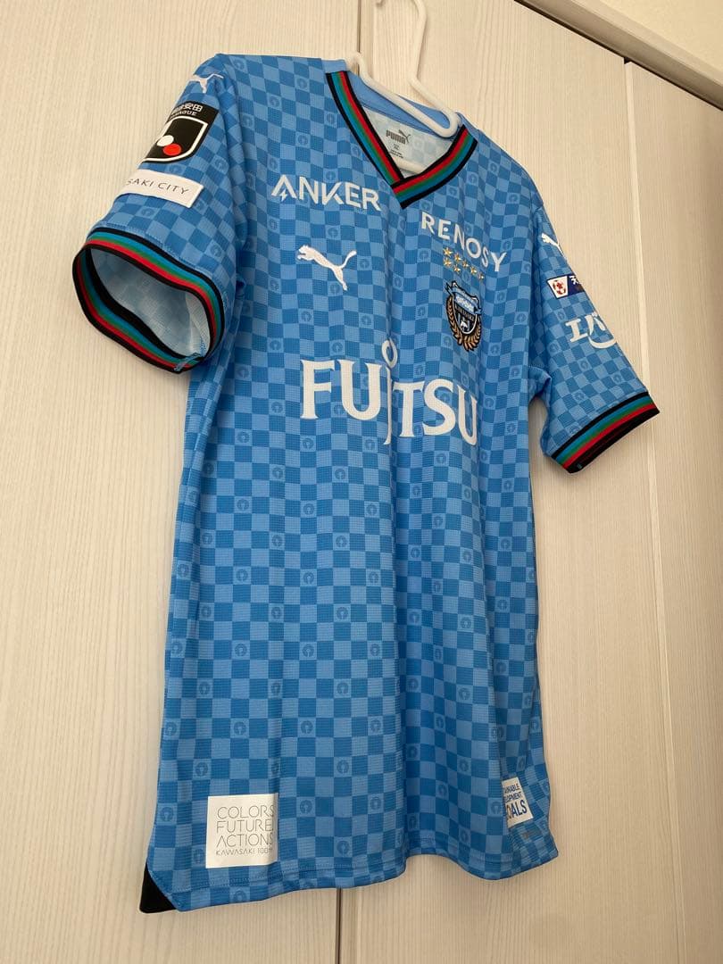 2024 川崎フロンターレ 1st ユニフォーム　２ＸＬ　天皇杯マーク加工