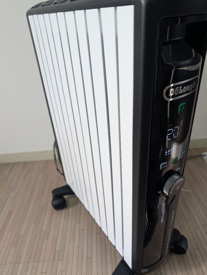 【美品】　デロンギ　マルチダイナミックヒーター　MDHU15-BK リモコン付き