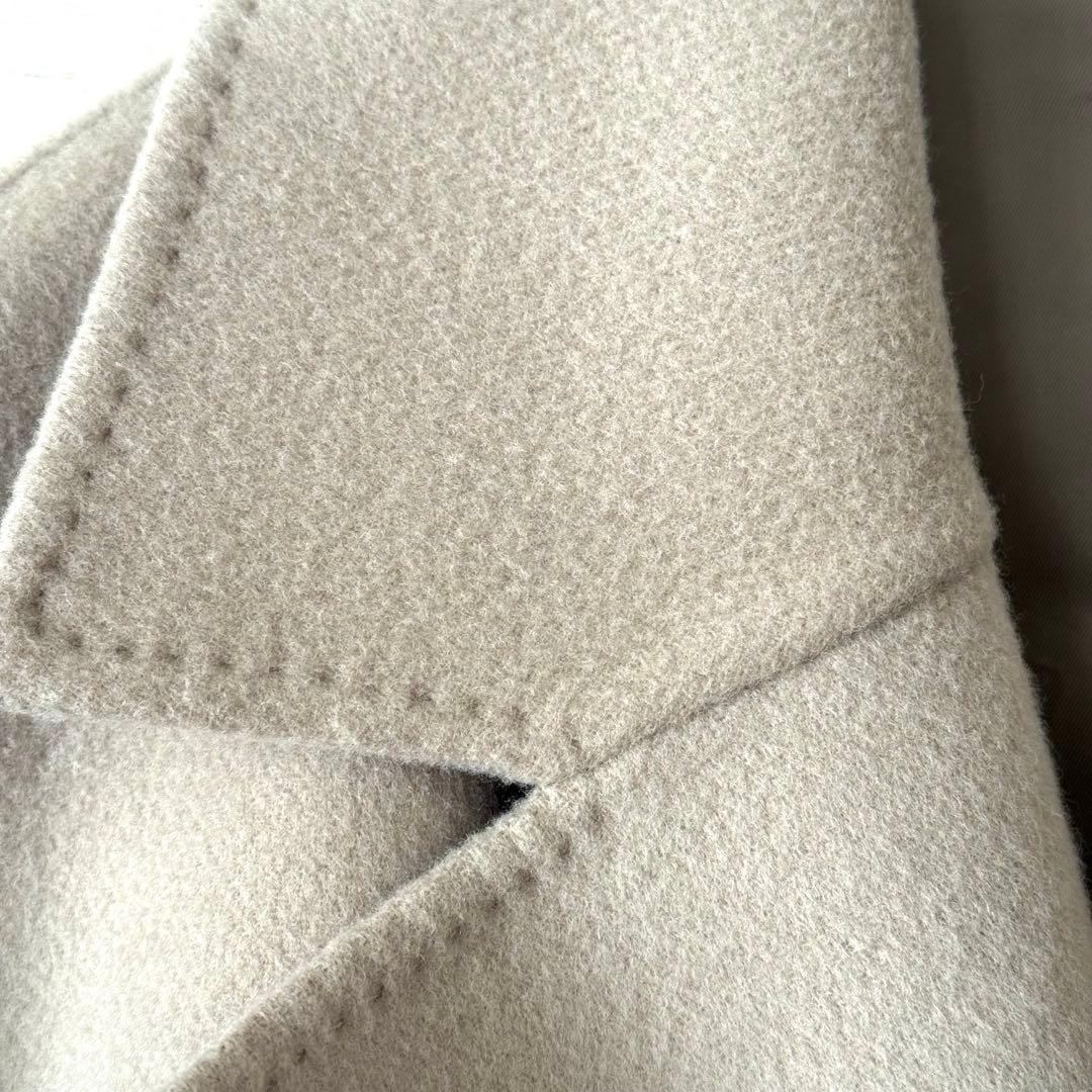 ebure エブール　スーパー120'sダブルビーバーショートコート