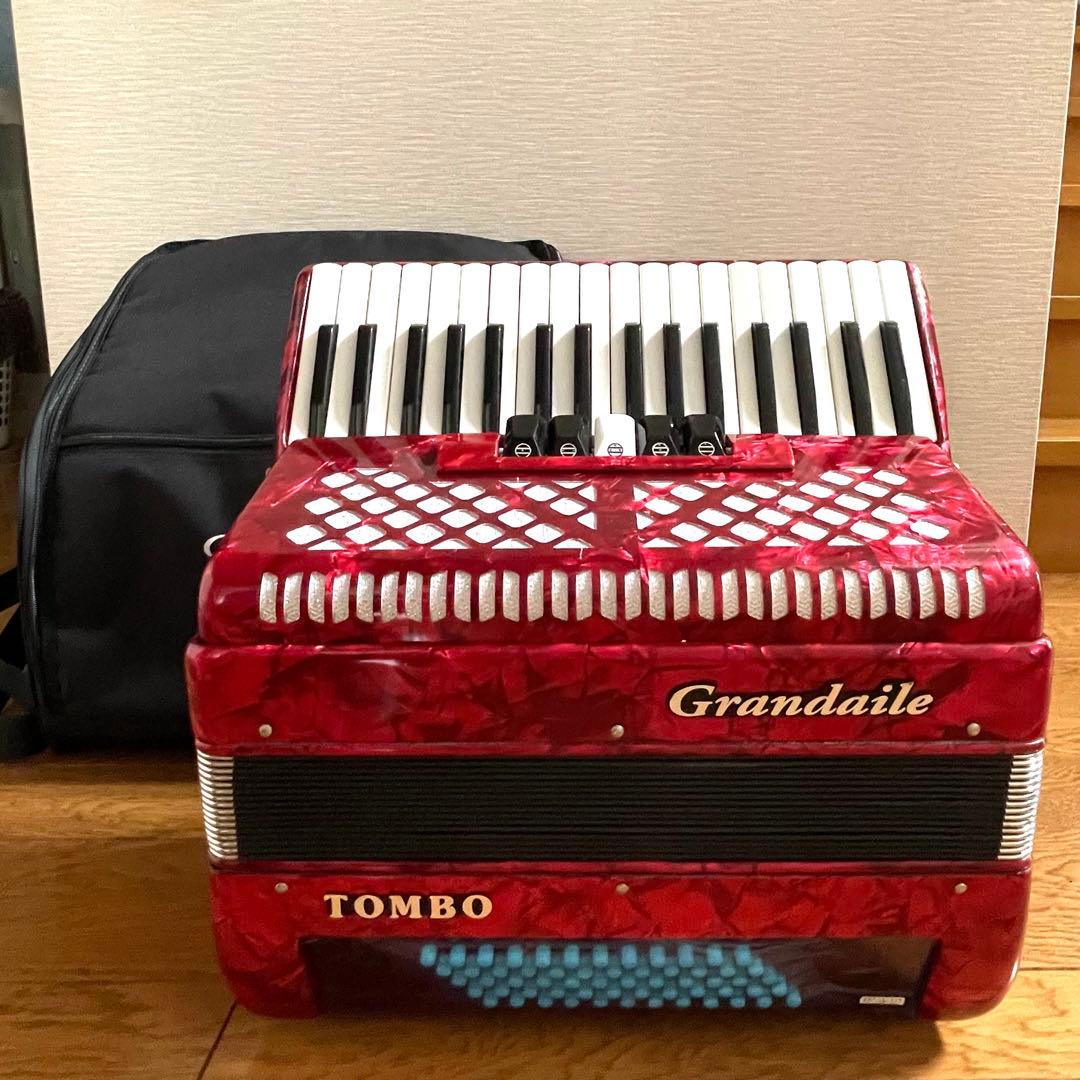 トンボ Grandaile GT-60B アコーディオン ケース付き⭐︎