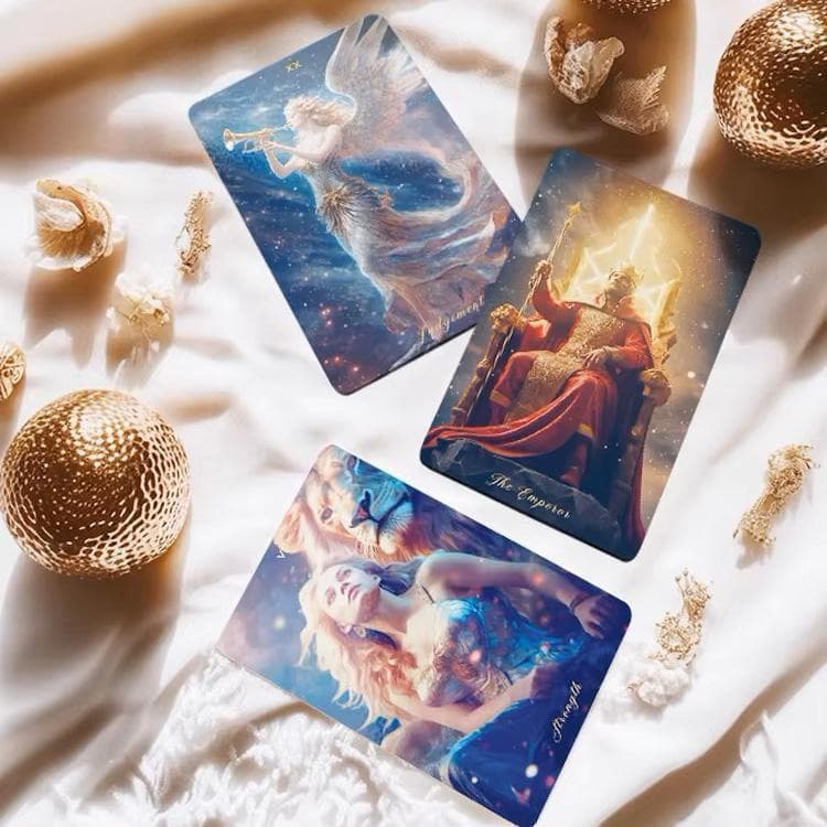 入荷１点のみ✨入手困難な海外美麗デッキ✨星降る領域のタロットカード