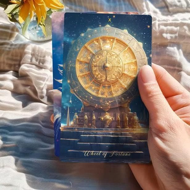 入荷１点のみ✨入手困難な海外美麗デッキ✨星降る領域のタロットカード