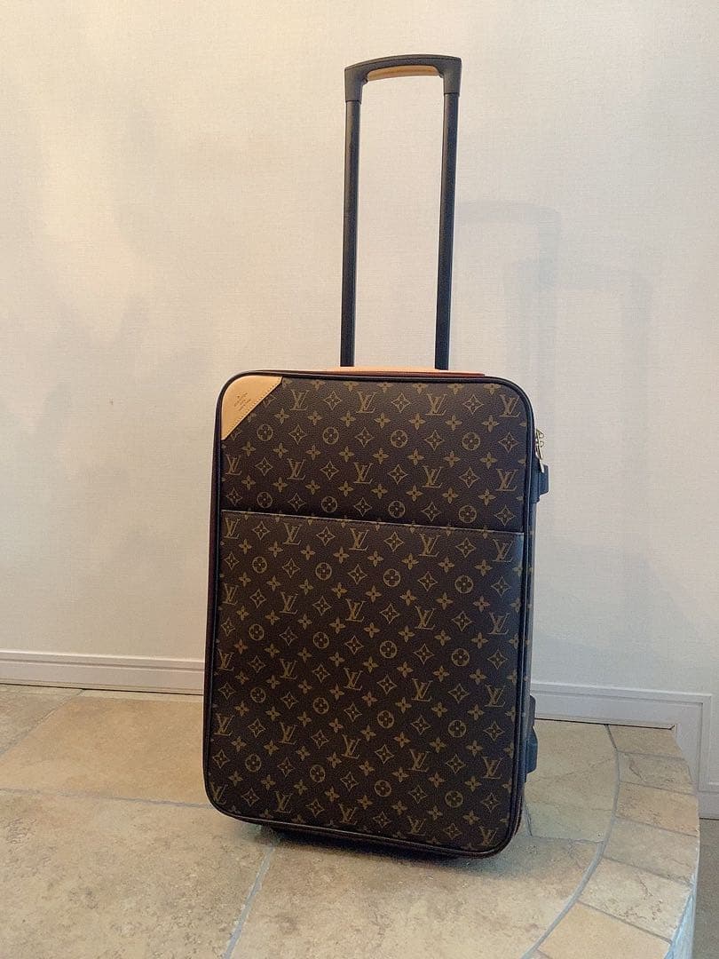 超美品メンテ済　ルイヴィトン　ペガス55 スーツケーストローリー