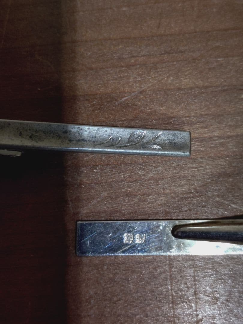 銀製 タイピン カフス