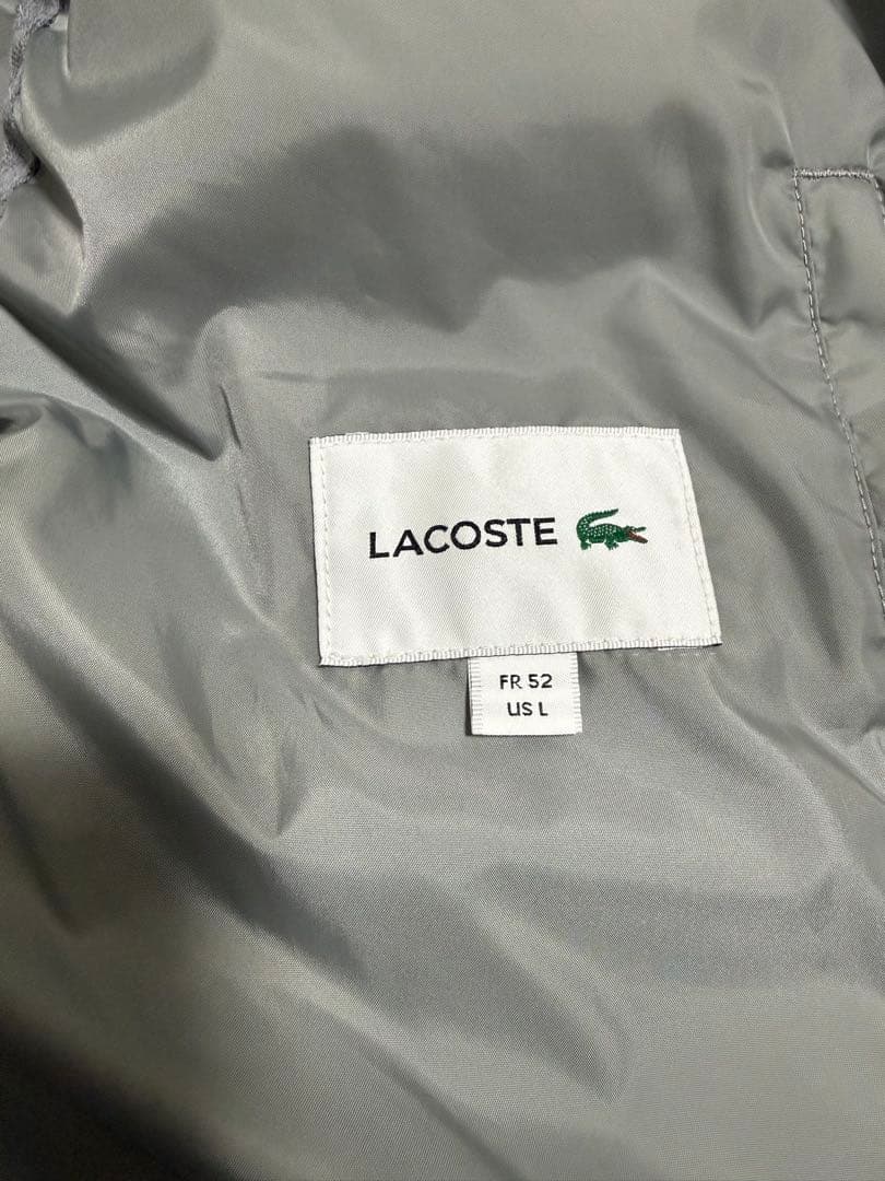Lacoste グレー ダウンベスト