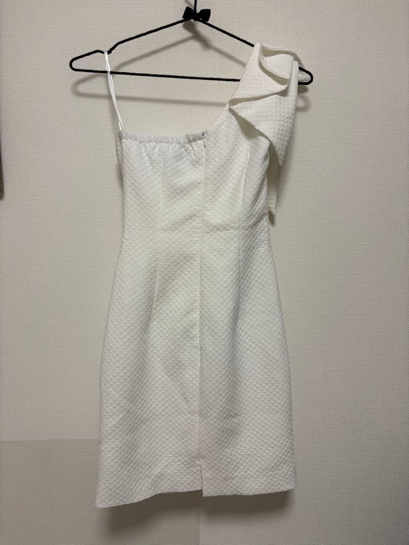 【最終値下げ！】IRMA ホワイトキャバ ドレス Sサイズ