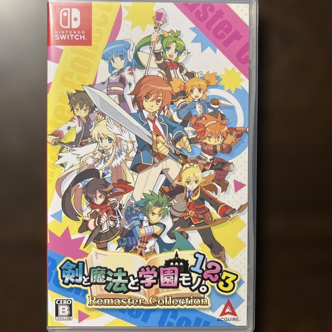 Switch 剣と魔法と学園モノ。123 限定版 Remaster Coll..