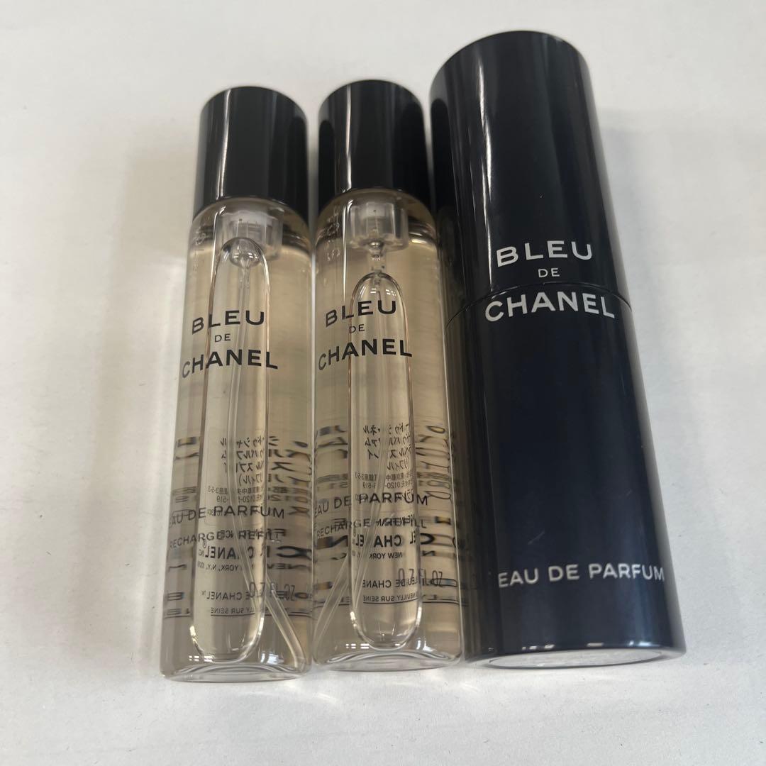 CHANEL ブルー　オードゥ　パルファム　トラベルスプレイ