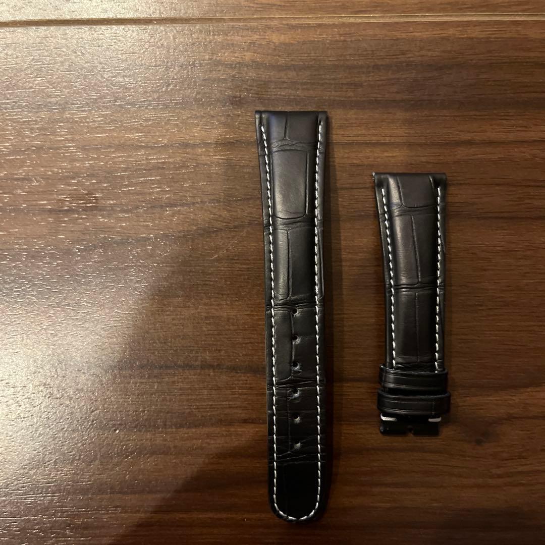 【ジャンルソー】アリゲーターストラップ　ブラック