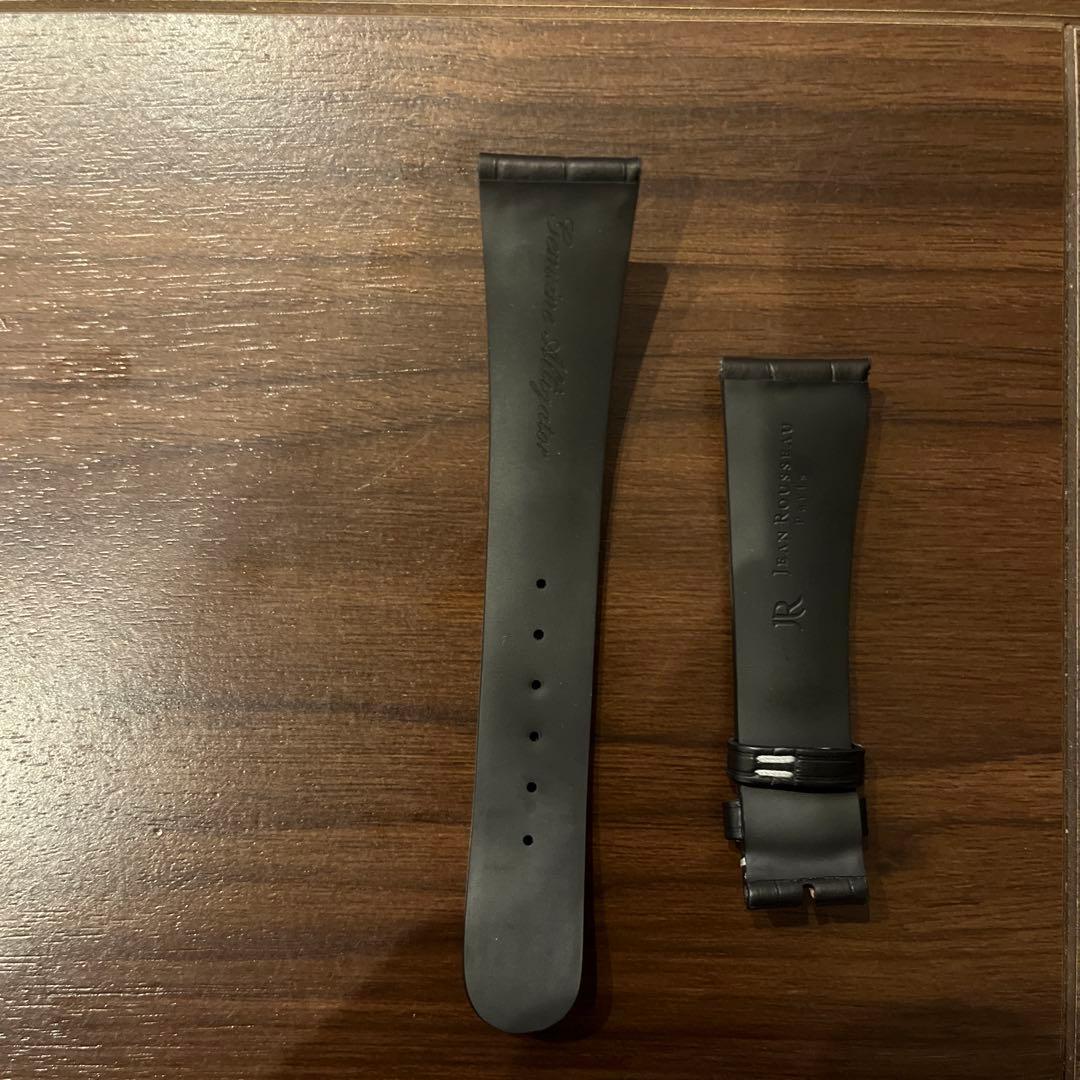 【ジャンルソー】アリゲーターストラップ　ブラック