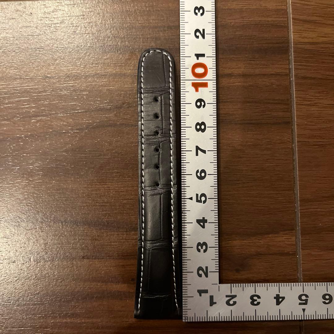 【ジャンルソー】アリゲーターストラップ　ブラック