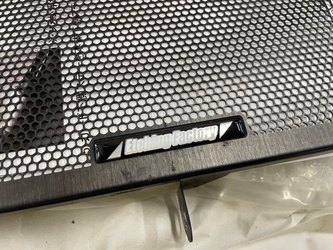 Z900RS エッチングファクトリー　ラジエターコアガード　ブラック