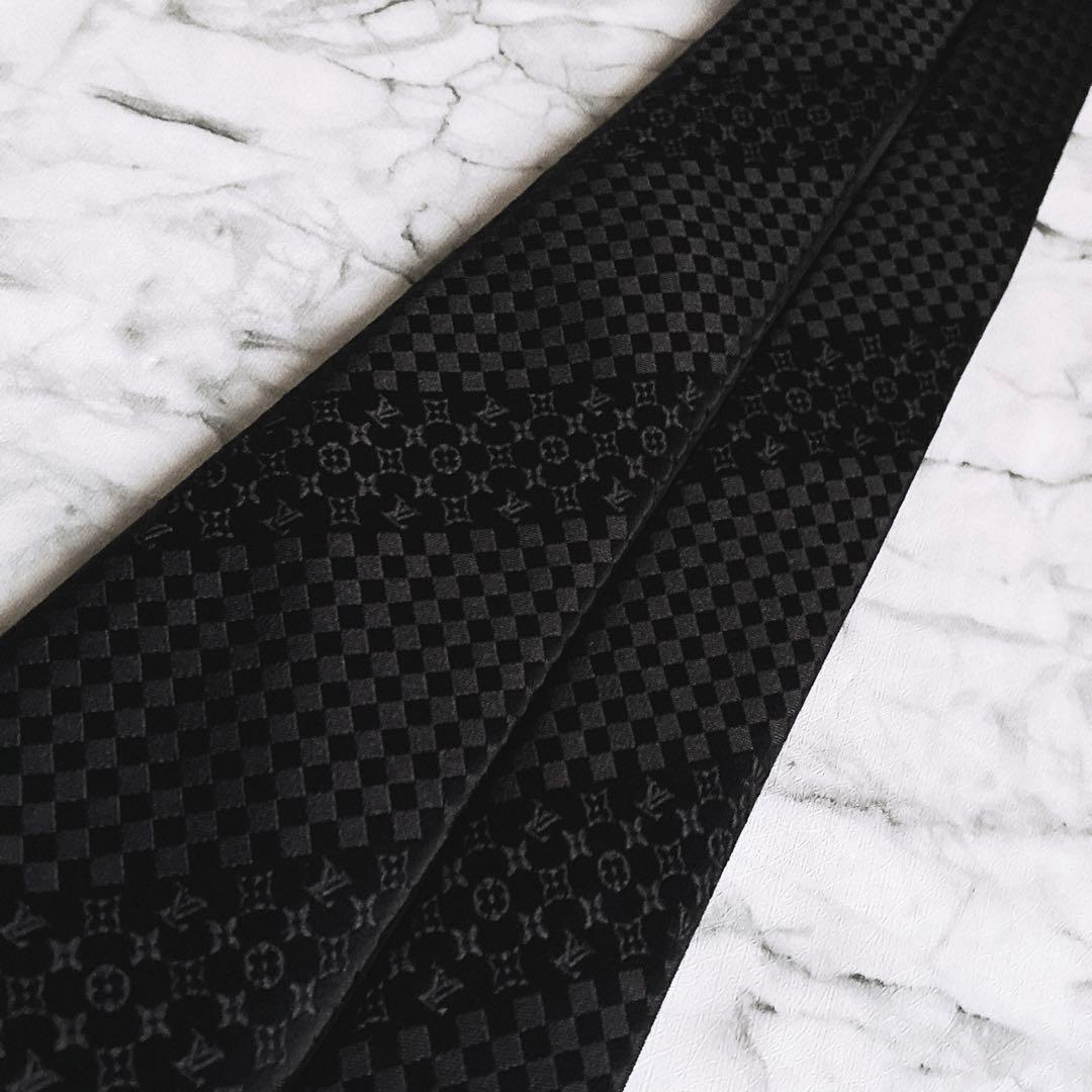 ✨即完売品✨ルイヴィトン　ダミエミックスモノグラム　ブラック　ネクタイ