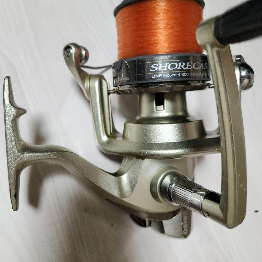 投げ釣り用スピニングリール 8台セット