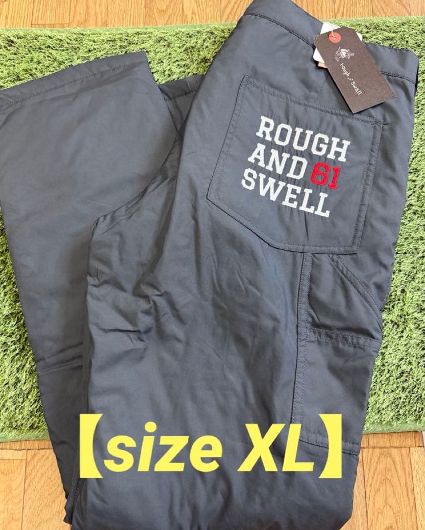 新品正規品【ROUGH&SWELL/XL】防風撥水　中綿パンツ　防寒パンツ秋冬