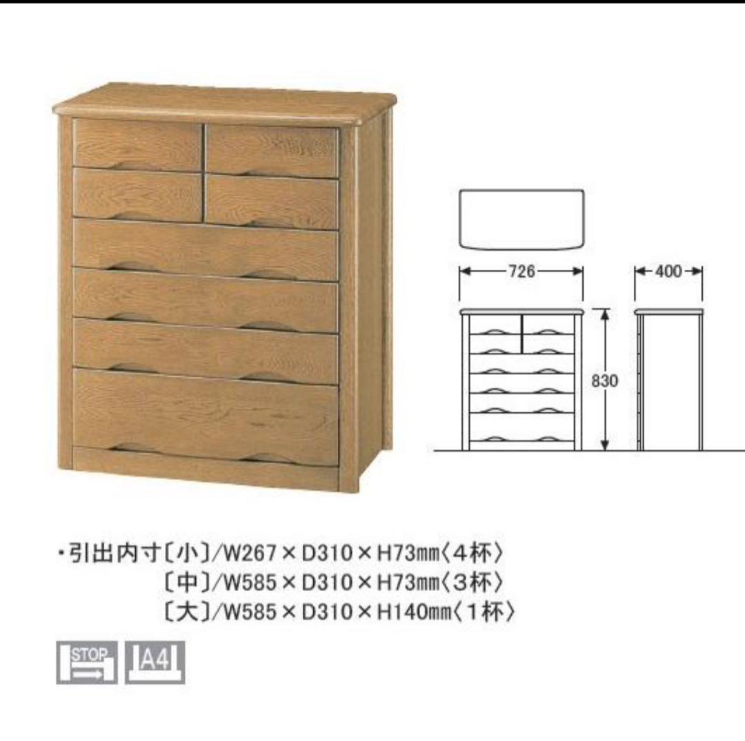 たびぺこみこ浜本工芸チェスト　1100 美品