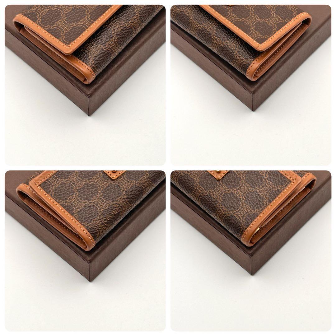 美品✨ CELINE セリーヌ 6連 キーケース ブラウン レザー