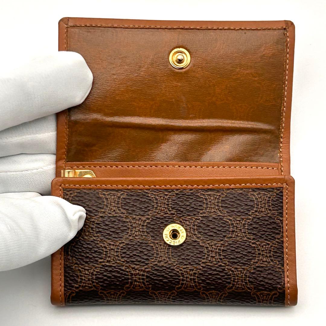 美品✨ CELINE セリーヌ 6連 キーケース ブラウン レザー