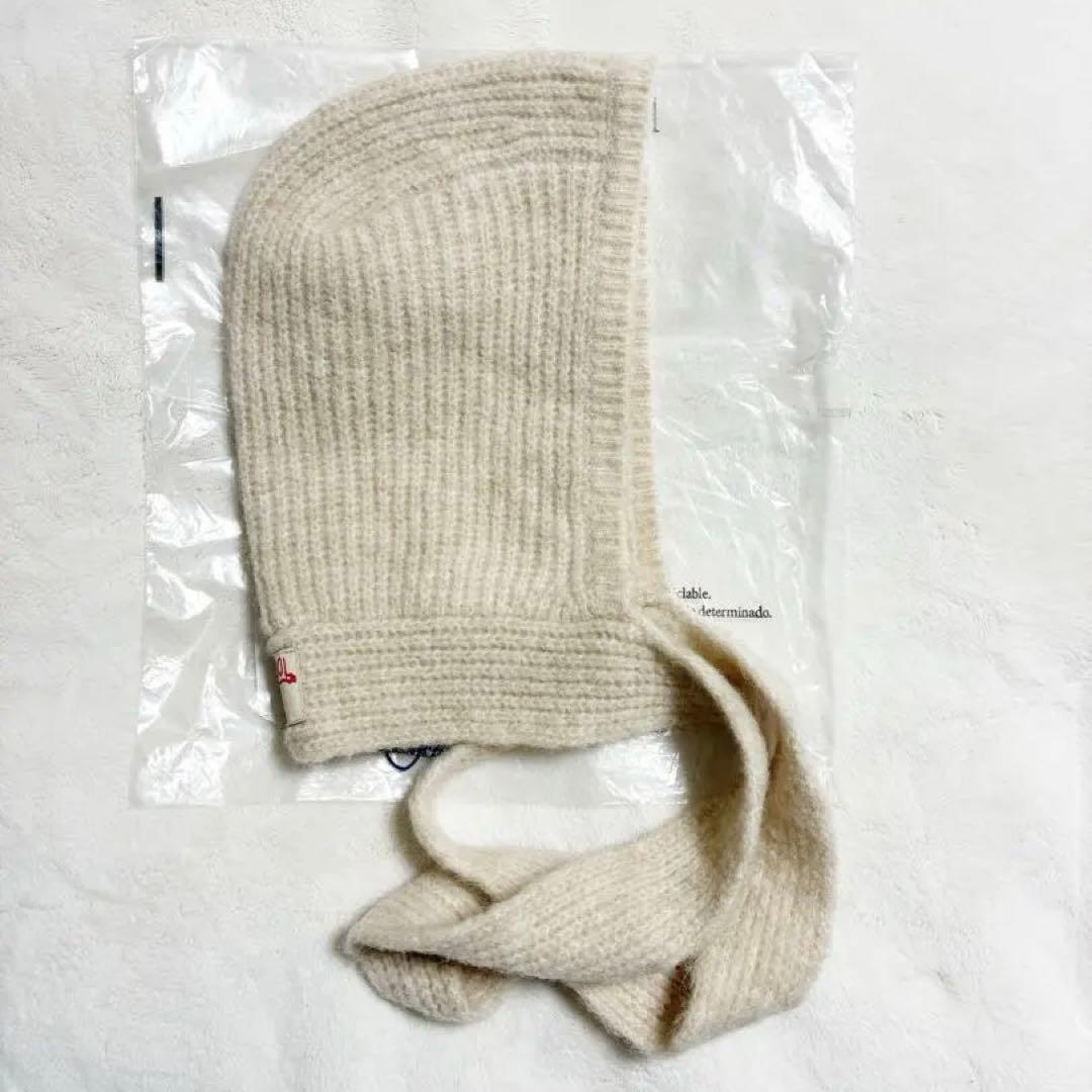 【タグ有り】paloma wool PAULI / ecru ニット　バラクラバ