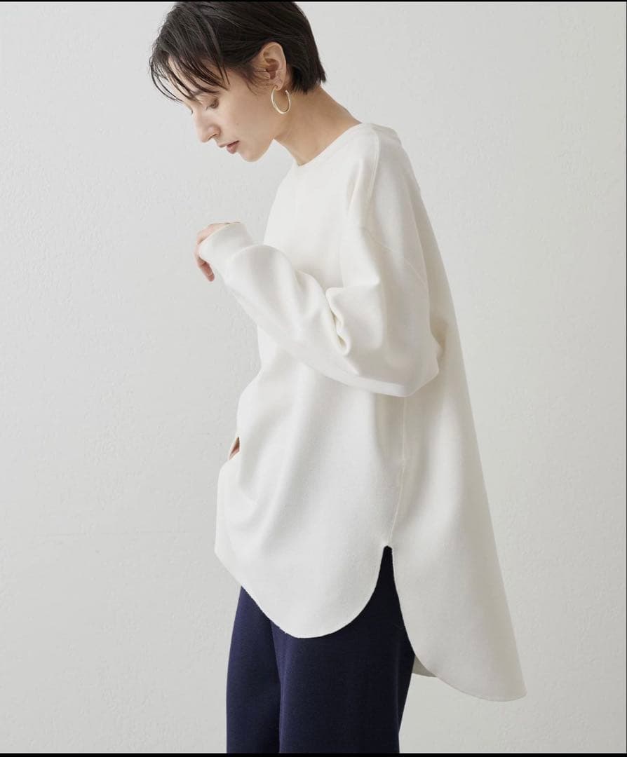 Whim Gazette（ウィムガゼット）Vガゼットプルオーバー　36サイズ