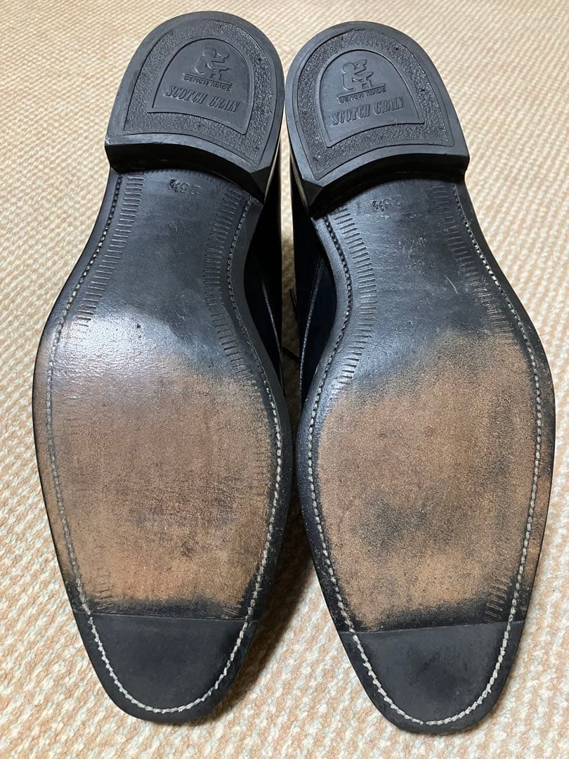 【美品】スコッチグレイン オデッサ チャッカブーツ25.5E＋木製シューキーパー