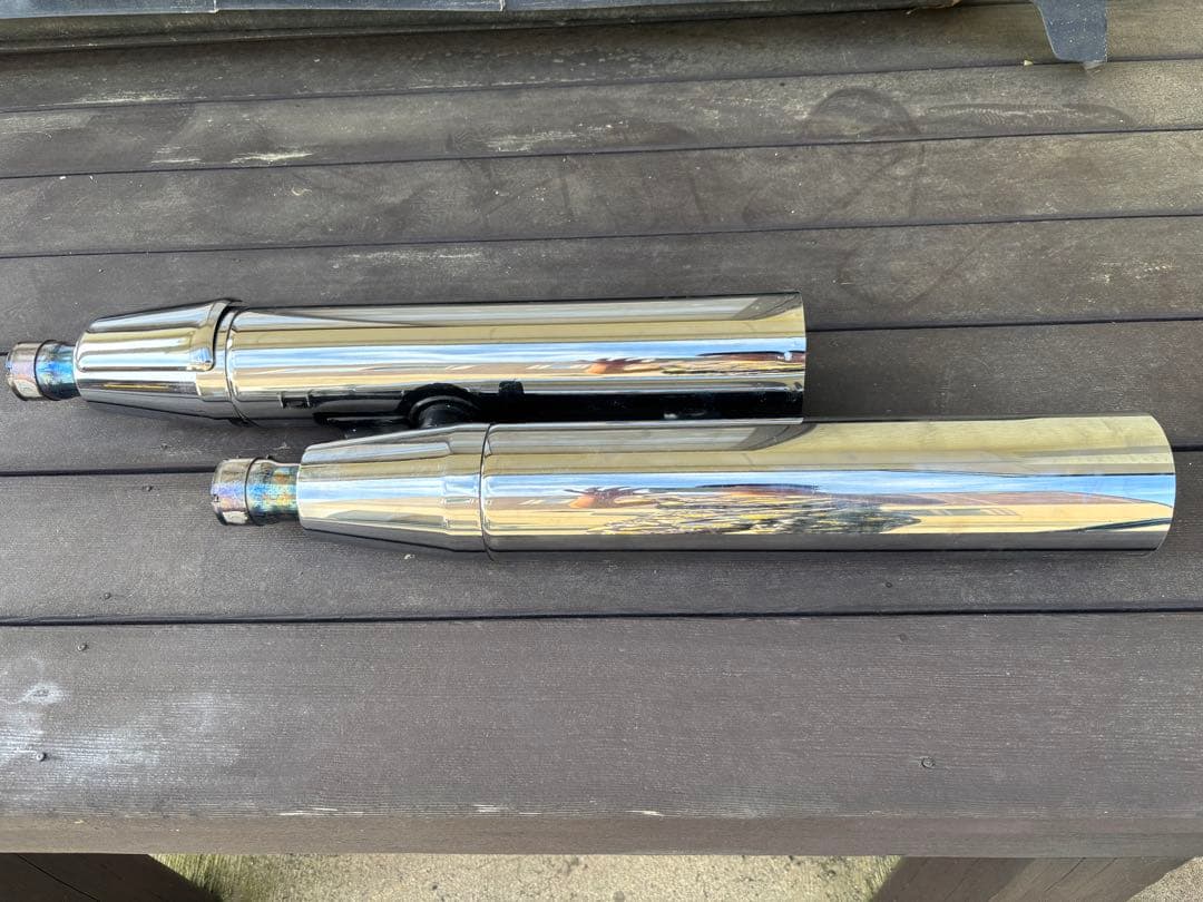 ドラッグスター1100 純正加工マフラー