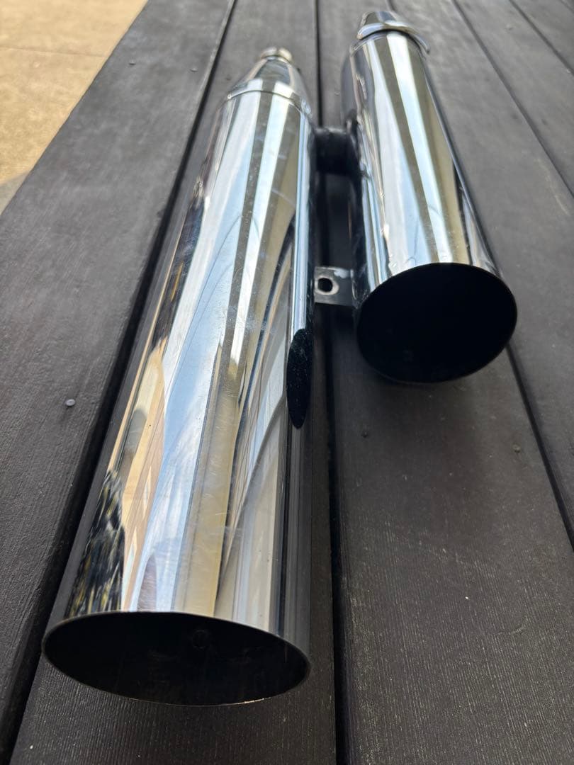 ドラッグスター1100 純正加工マフラー