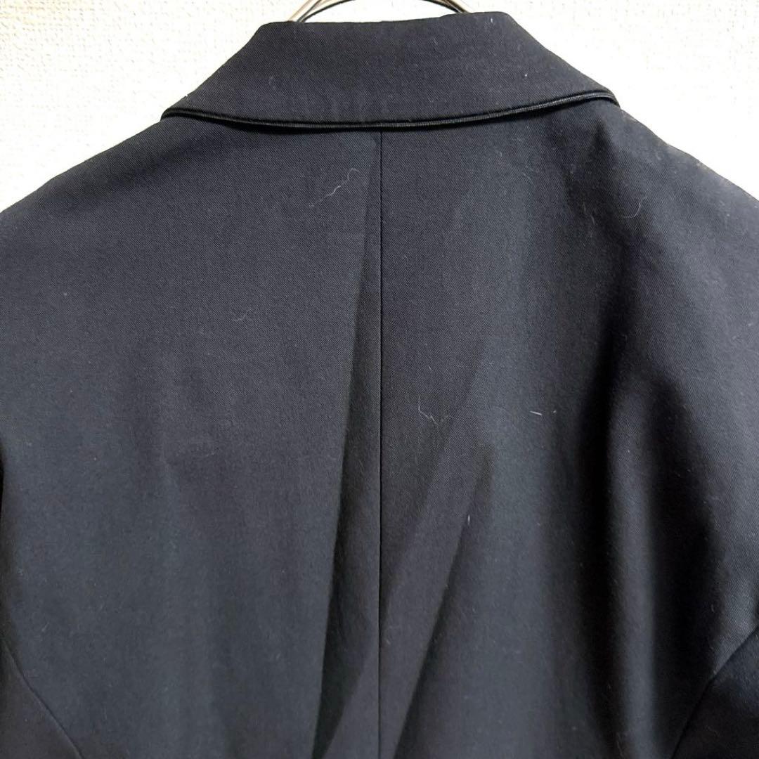 タグ付き ソスタヌート テーラードジャケット モノトーン シルバーボタン