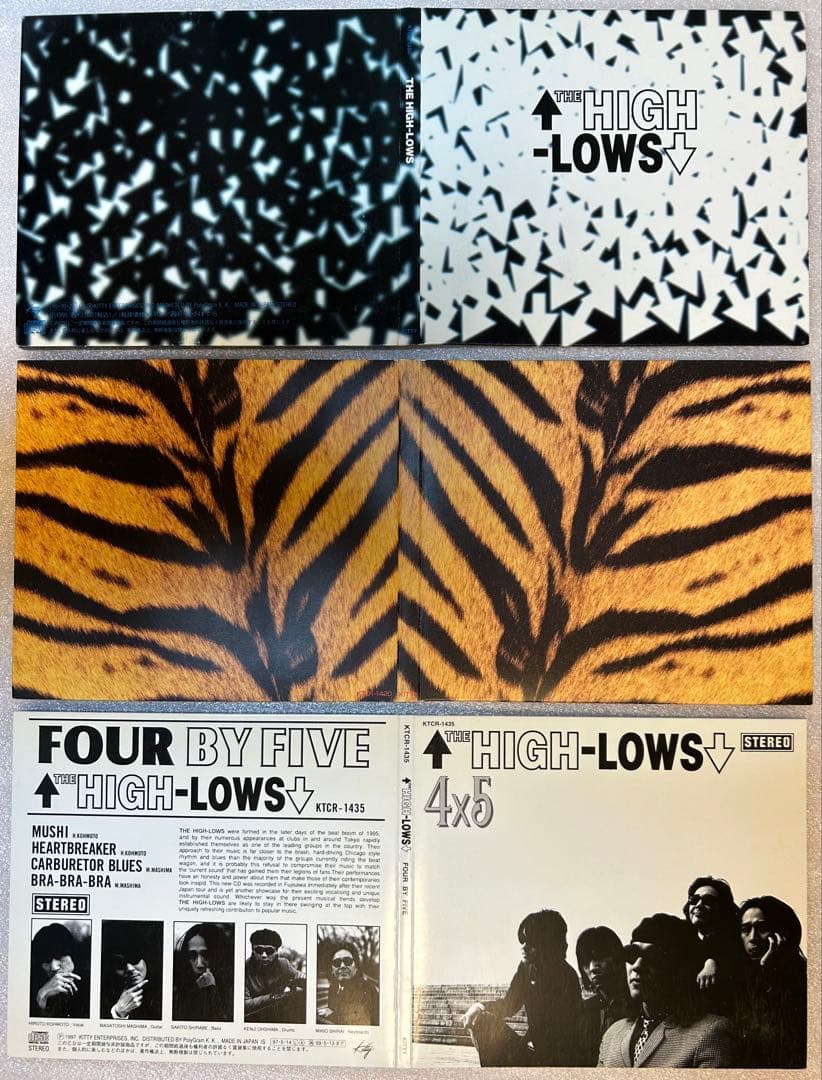 ↑THE HIGH-LOWS↓ / ザ・ハイロウズ（CD＋缶バッジ）