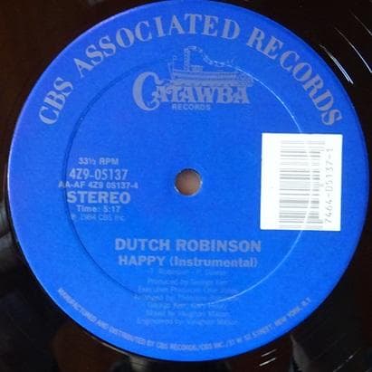 洋楽 DUTCH ROBINSON/HAPPY (US 12\")