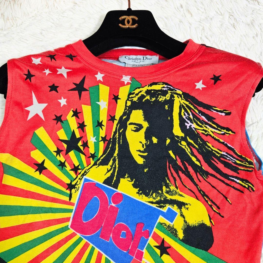 ディオール Dior Mania ノースリーブ カットソー Galliano期