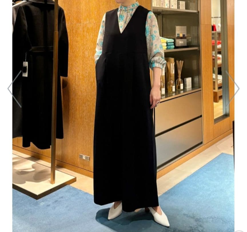 futen　TOMORROWLANDジョーゼットジャージー オールインワン