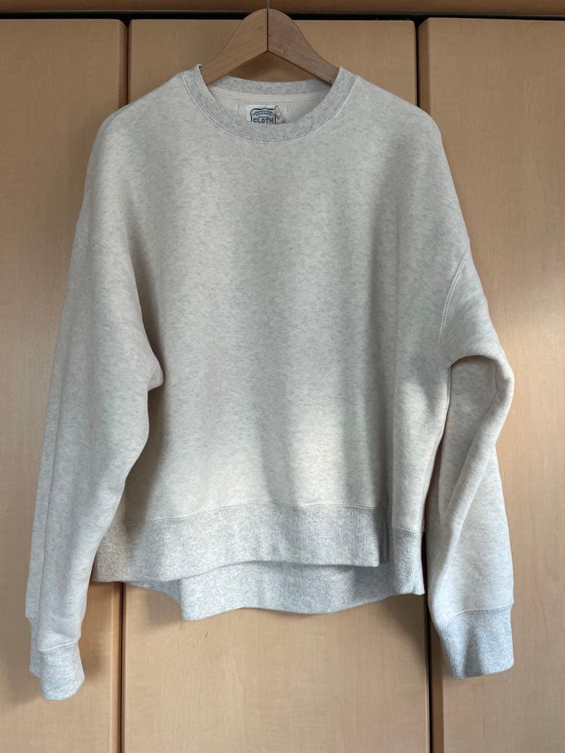 ハグオーワー⭐︎裏起毛ドロップショルダートレーナー新品