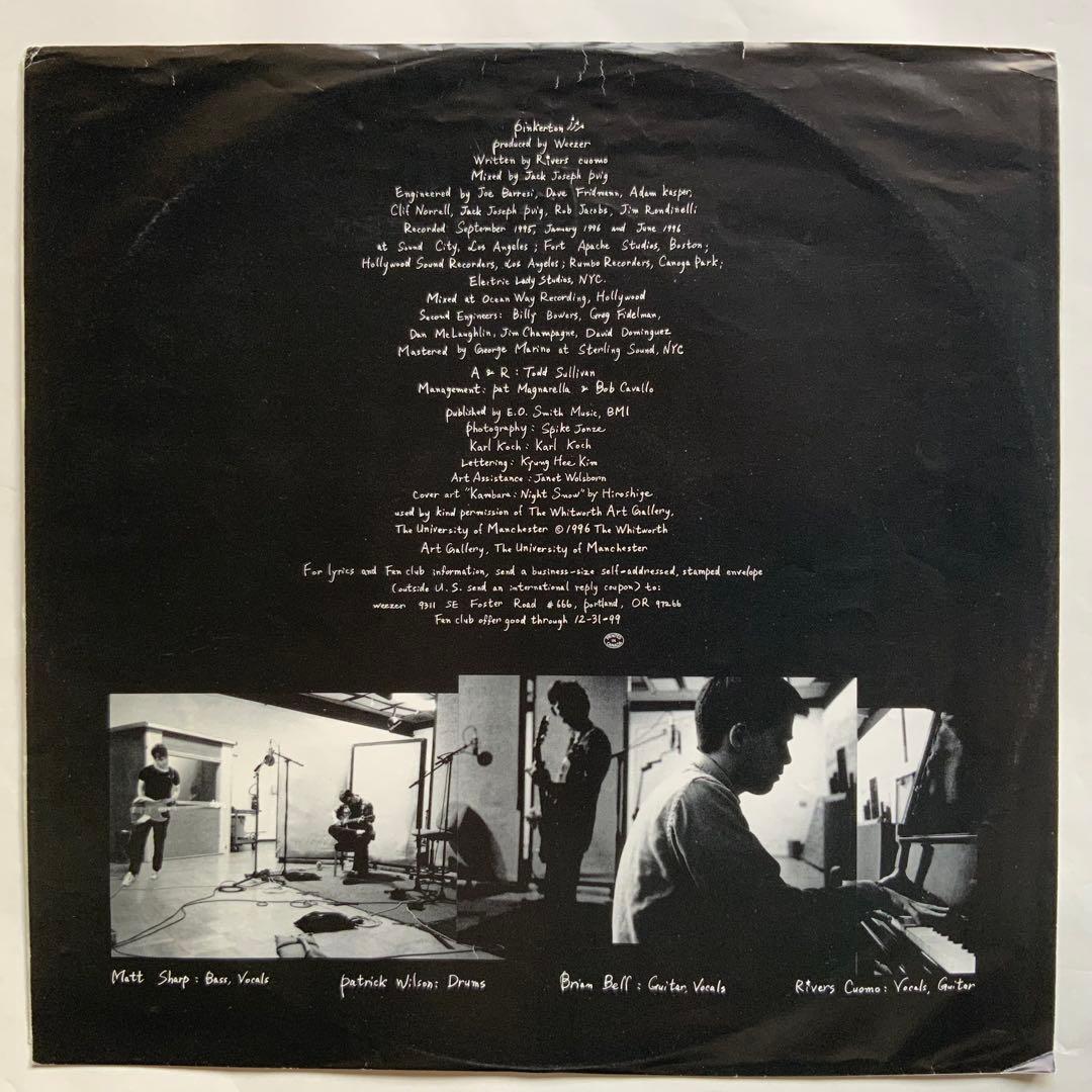 洋楽 Weezer Pinkerton US ORIGINAL DGC-25007