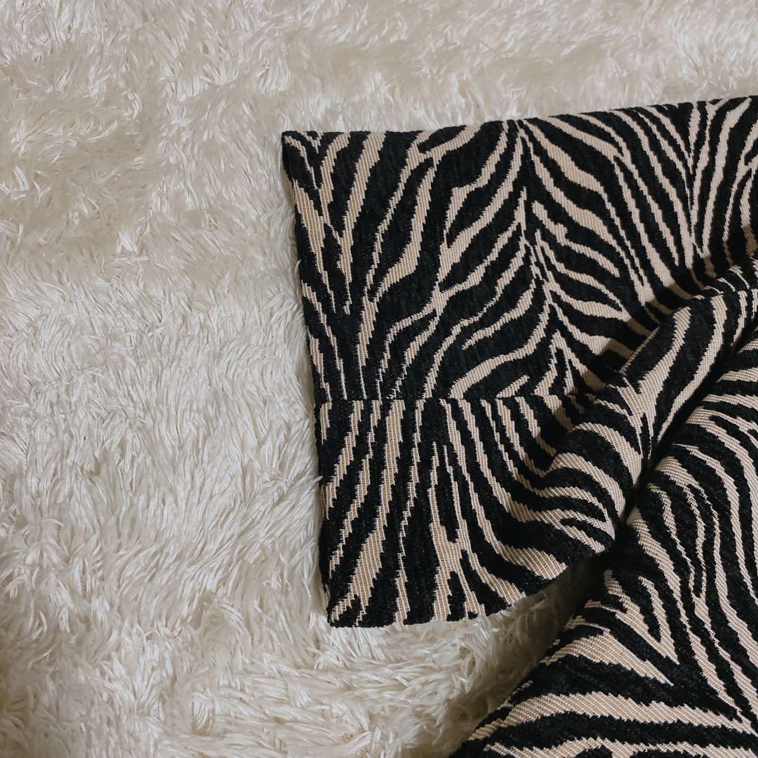 極美品　希少　完売品　ガリャルダガランテ　ゼブラ柄　ジャガードコクーンコート　Ｆ