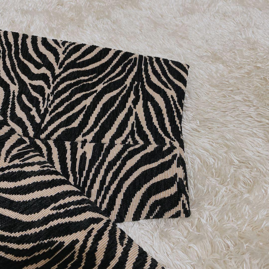 極美品　希少　完売品　ガリャルダガランテ　ゼブラ柄　ジャガードコクーンコート　Ｆ